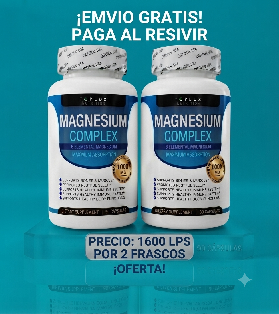 MAGNESIUM X 2 UNIDADES 90 CAPSULA