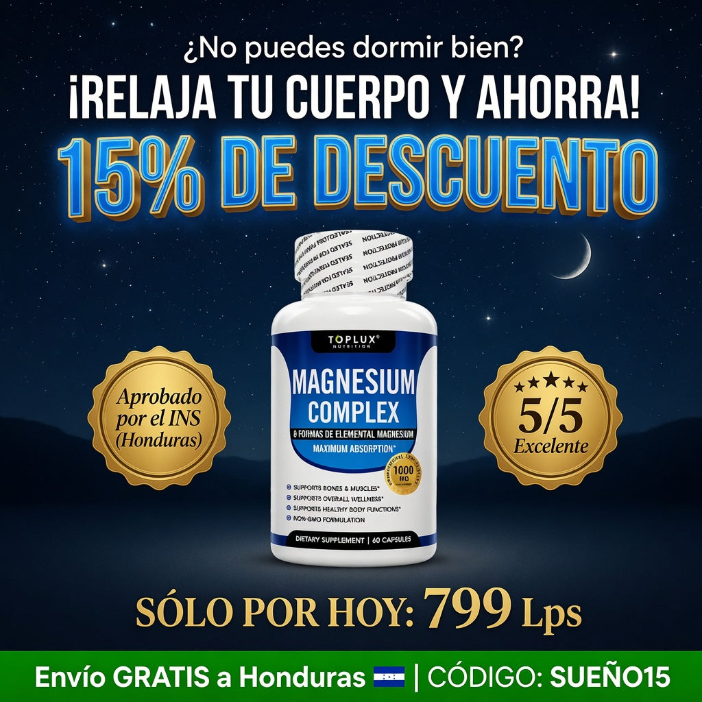 MAGNESIUM COMPLEX 60 CAPSULAS